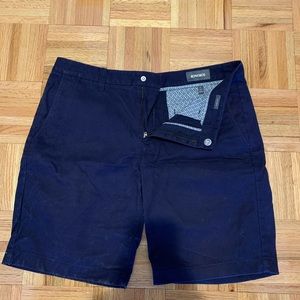 Navy Bonobos shorts (33 waist, 9 inseam)